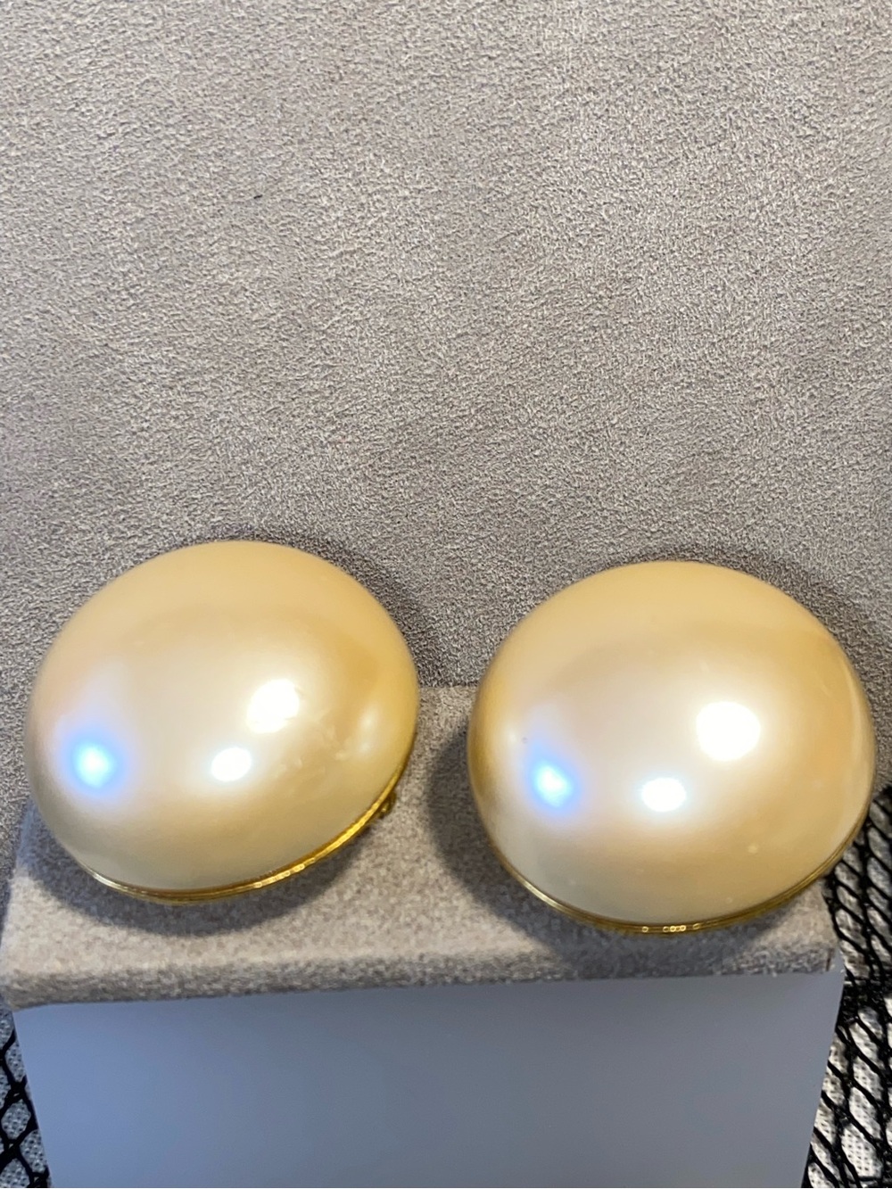 Gold-Tone Clip-On Earrings by Carolee